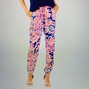 NWT Lily Pulitzer piper pant swirling seadream